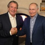 Путин празнува с Шрьодер рождения си ден в Москва - Zashtoto